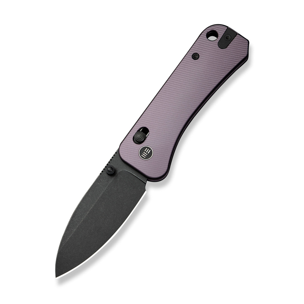 WE Banter 2 Purple Aluminum Handle Black Stonewashed CPM S35VN Blade