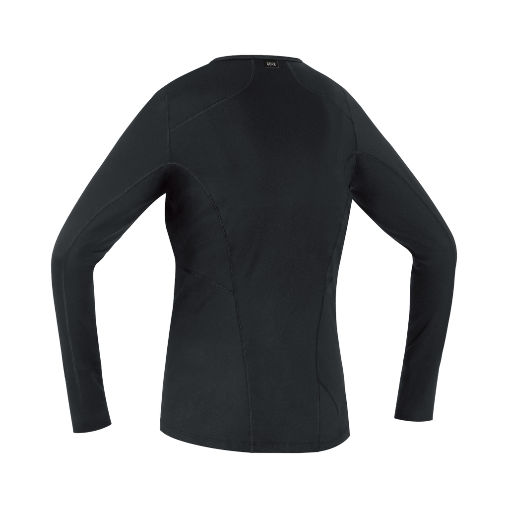 M Women Base Layer Thermo Long Sleeve Shirt Black S