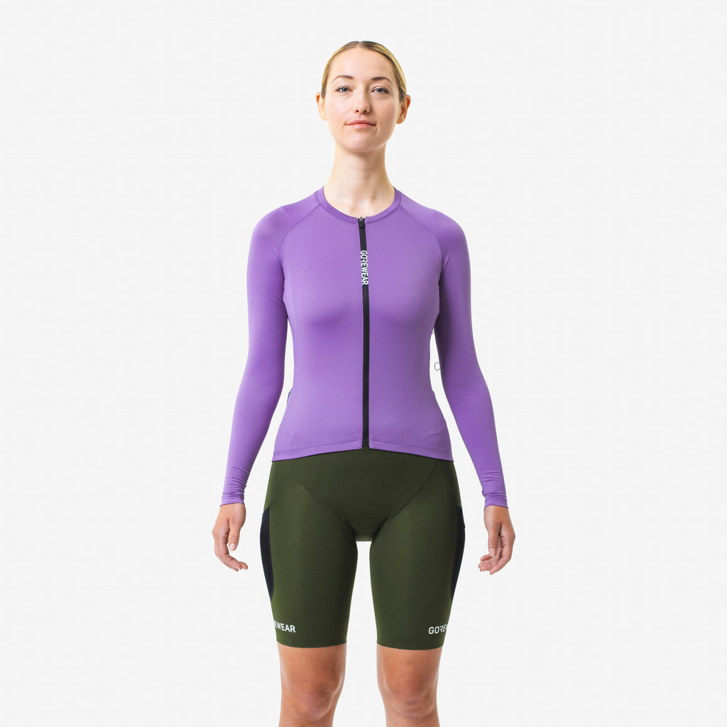 Distance Jersey Womens Scrub Purple M