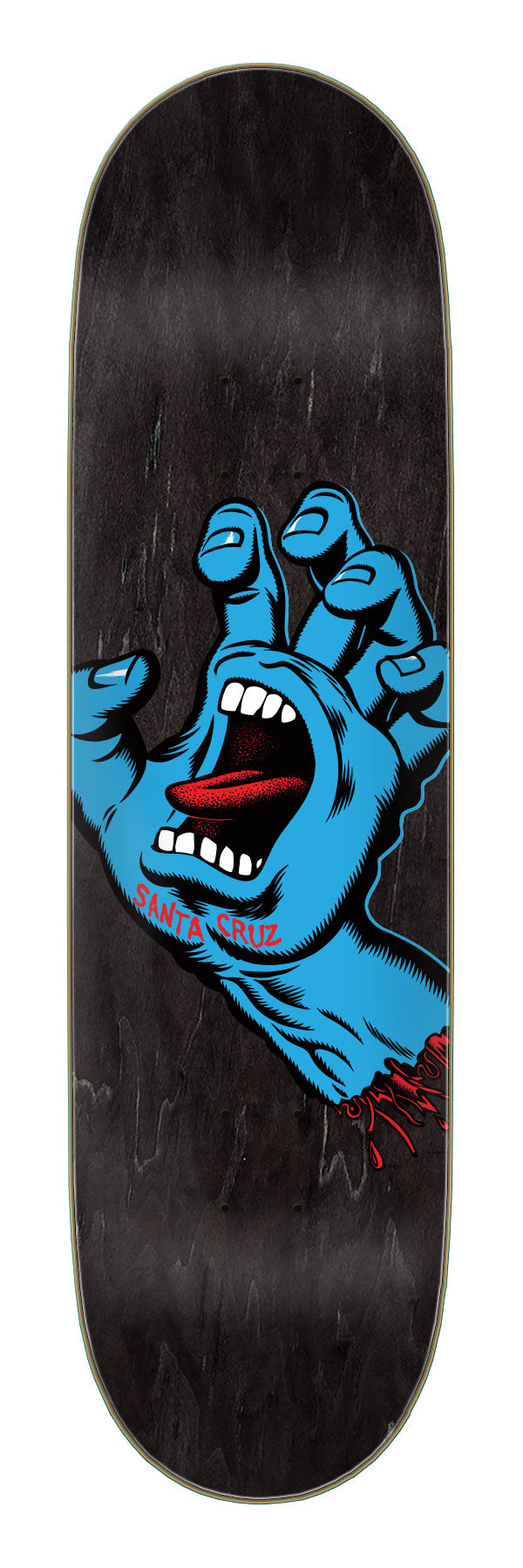 Screaming Hand 8.60in x 31.95in Santa Cruz Decks