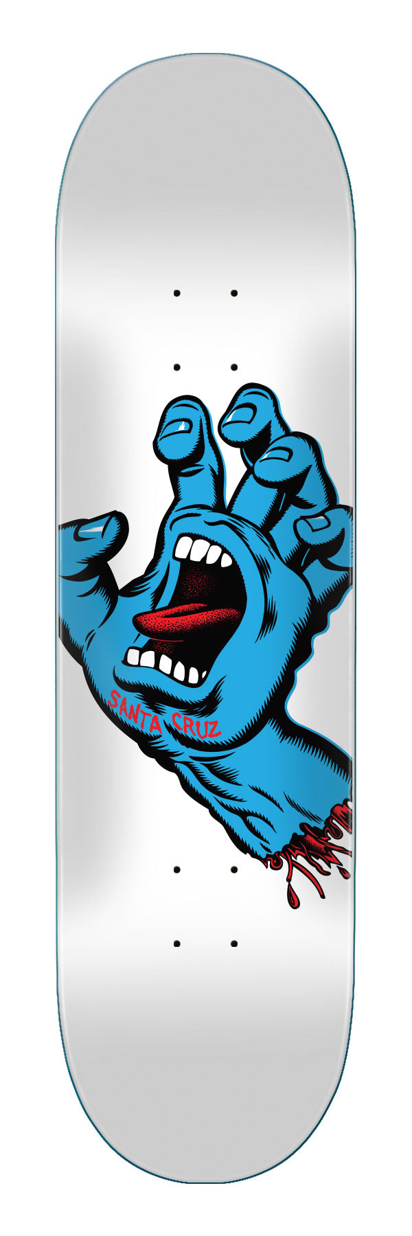 Screaming Hand 8.25in x 31.80in Santa Cruz Decks