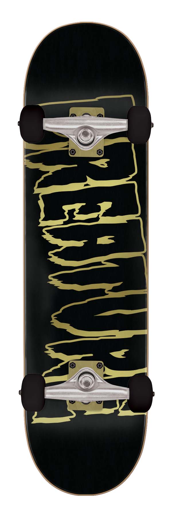 Logo Outline Large 8.25in x 31.5in Creature Skateboard Complete