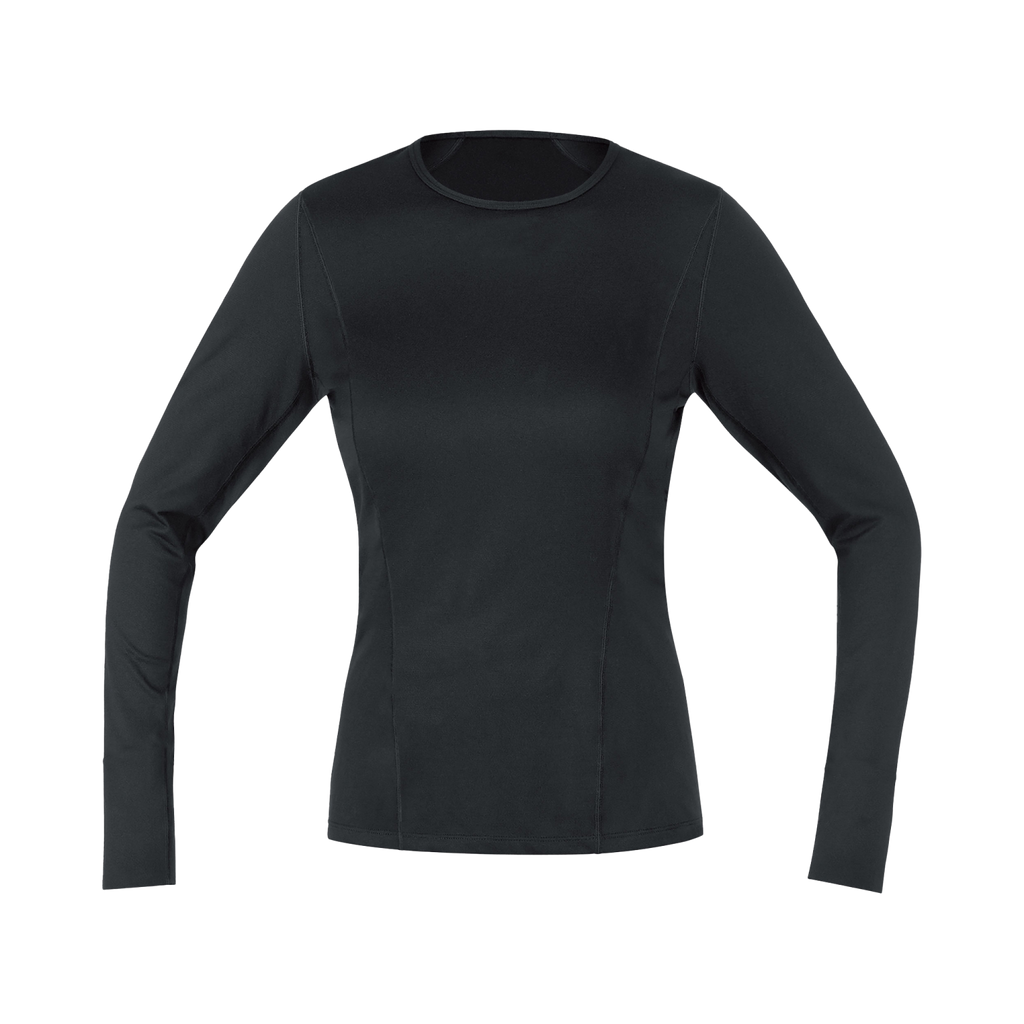 M Women Base Layer Thermo Long Sleeve Shirt Black M