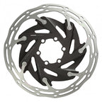 BRAKE PART SRAM DISC ROTOR 160 C-LINE XR ROAD 6B 2-PIECE ROUNDED SL/BK