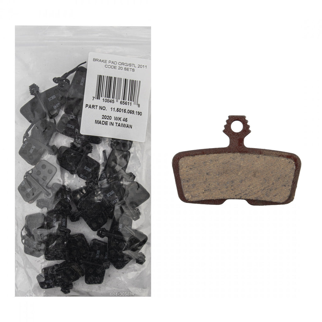 Brake Shoes - SRAM DISC CODE ORG/STL NEW MODEL