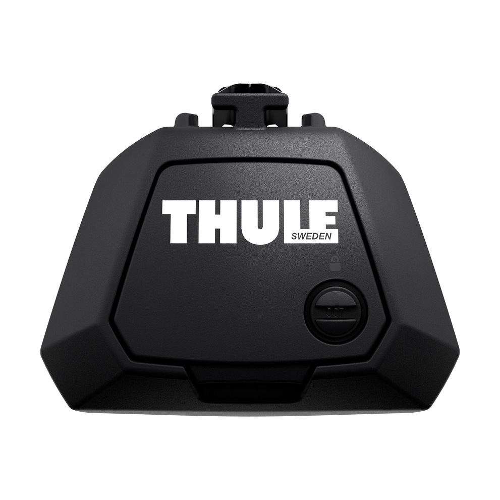 Thule Evo Raised Rail Foot Pack -  Black, Pack of 4