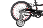 Training Wheels - Wald #10252 16-20in Steel/Rubber Training Wheels Set (for 1in Frames)