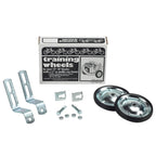 Training Wheels - Wald #10252 16-20in Steel/Rubber Training Wheels Set (for 1in Frames)