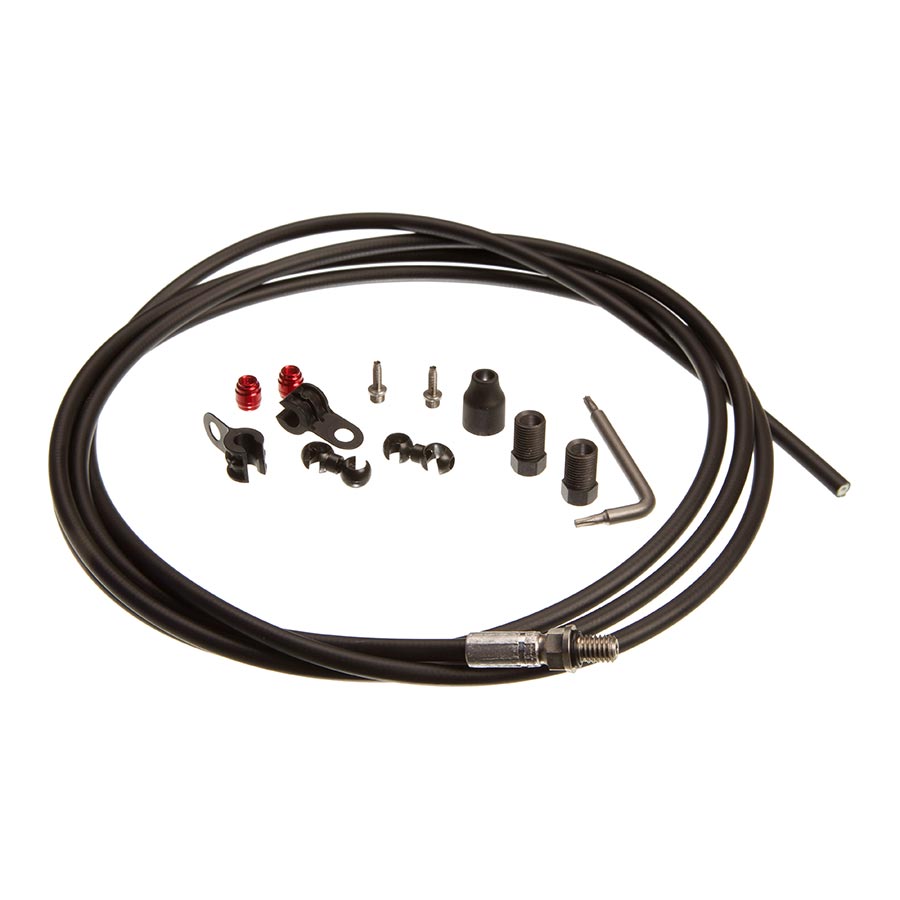SRAM Disc Brake Hose Kit - Threadless Inline Crimp, 2000mm