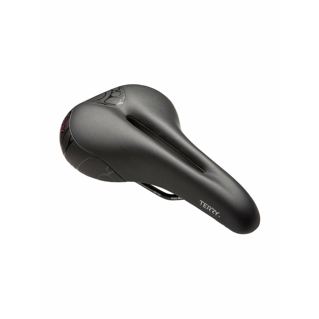 Terry Butterfly Chromoly Gel Saddle - Chromoly, Black, Women's
