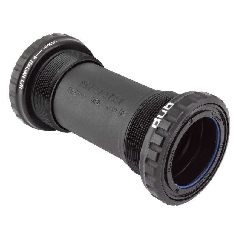 SRAM DUB Wide Italian Bottom Bracket - Italian, 70mm, Road, Black