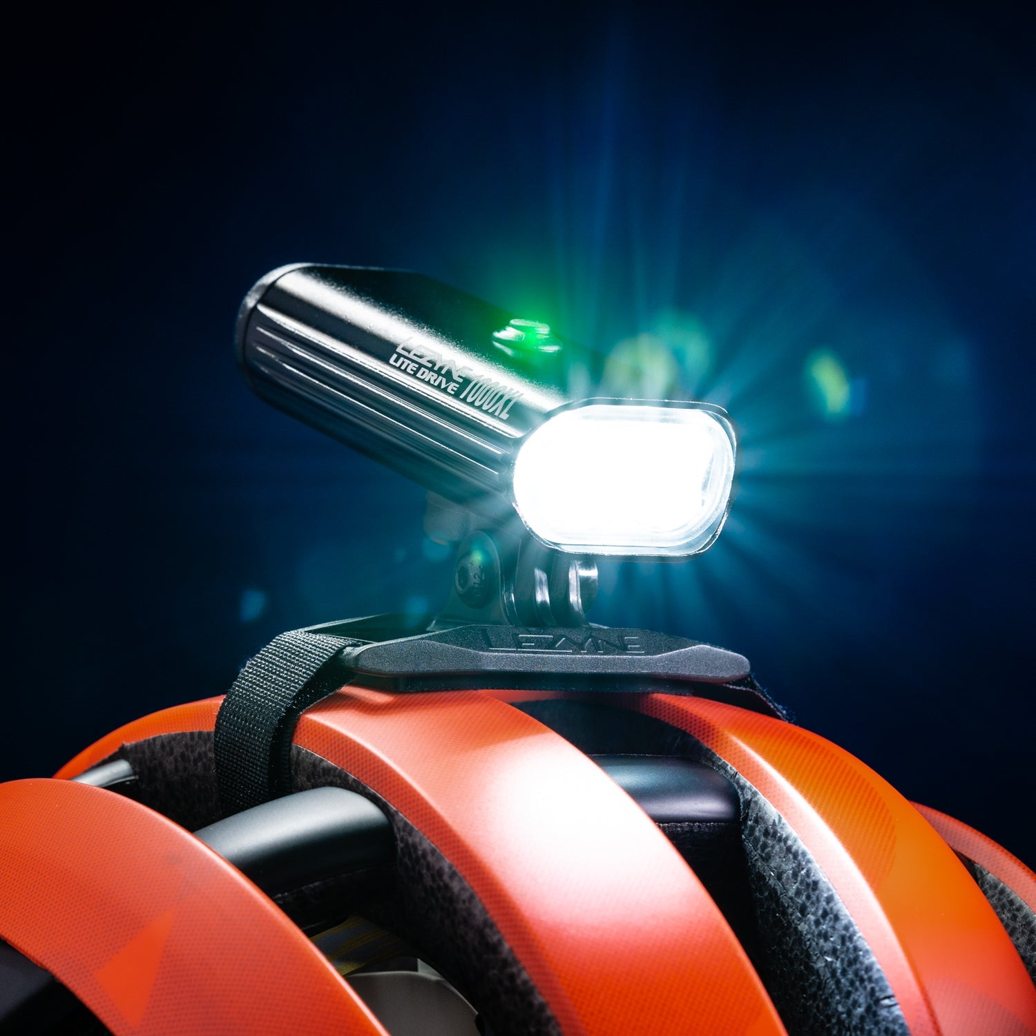 Accessory - Lezyne Composite Helmet Mount: Strap Fit