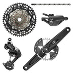 SRAM Eagle 90 T-Type Groupset - 165mm Wide Crank, 32t Chainring, Trigger Shifter, 10-52t 12-Speed Cassette, Rear Derailleur, Chain