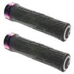 Grips - Ergon GE1 Evo Factory Lock-On Grips - Frozen Stealth / Oil-Slick Regular