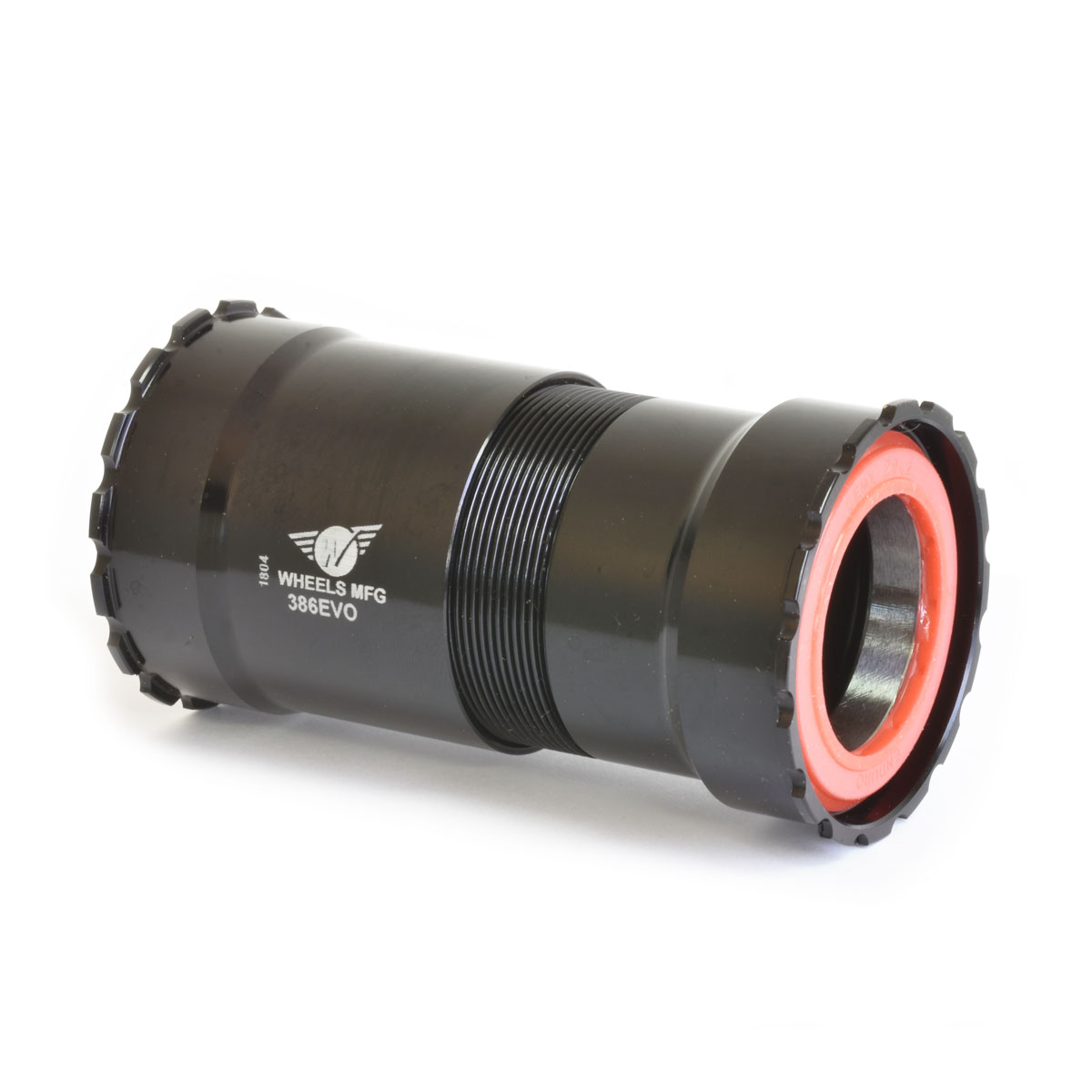 Wheels Manufacturing Italian Bottom Bracket - 29mm DUB Spindle, ABEC 3, Black