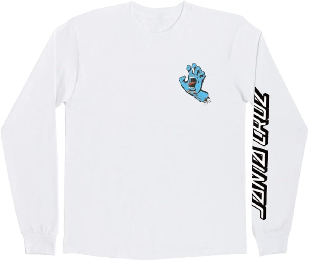 Screaming Hand S/S Heavyweight T-Shirt Black Sm Mens Santa Cruz