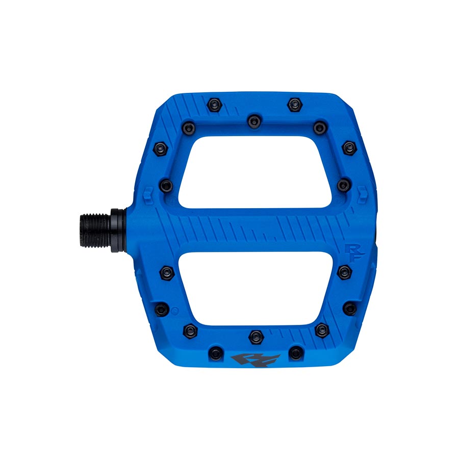 RaceFace Chester Pedals - Platform, Composite, 9/16", Large, Blue