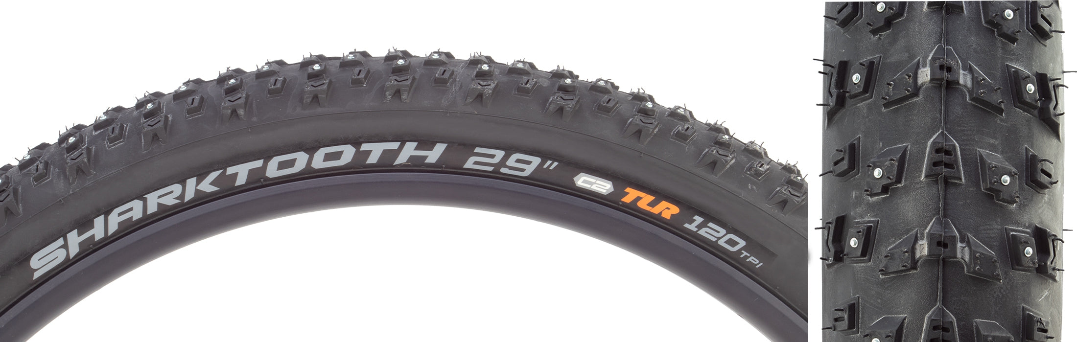 TIRE ARISUN SHARKTOOTH 29x2.8 BK WIRE/60/220-STUD