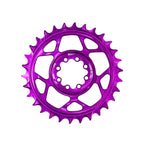 5Dev T-Type 8-Bolt Chainring, 3mm Offset, 30T, Purple