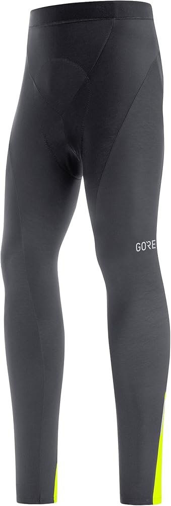 C3 Thermo Tights+ Black / Neon Yellow S