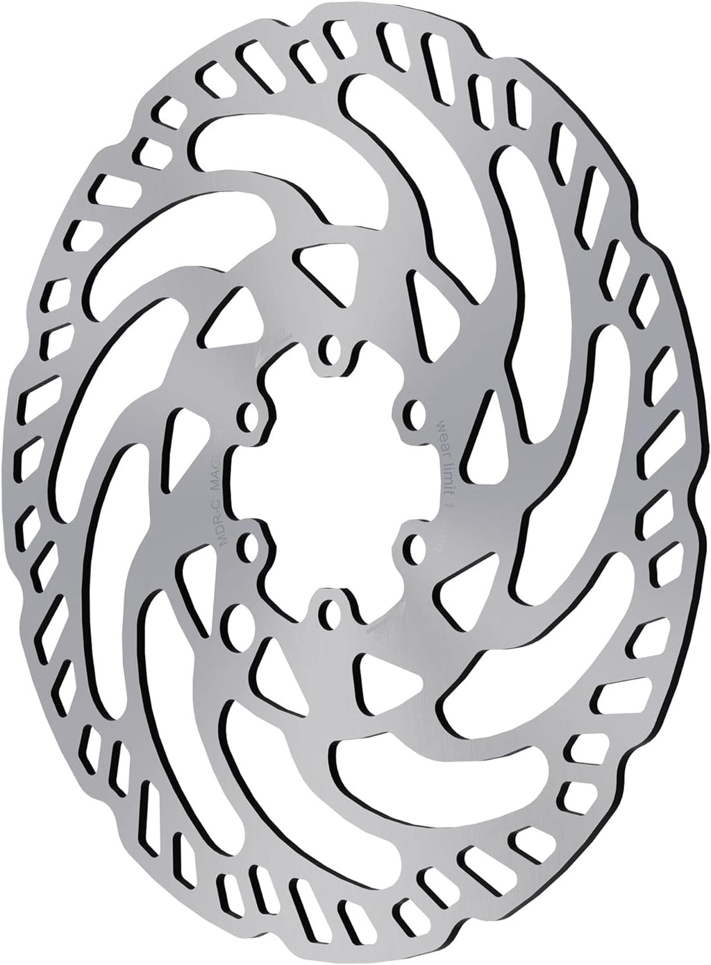 Magura MDR-C Disc Brake Rotor - 180mm, 6-Bolt, eBike Optimized, Silver