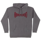 Skull Span P/O Hooded Heavyweight Mens Sweatshirt Black  S