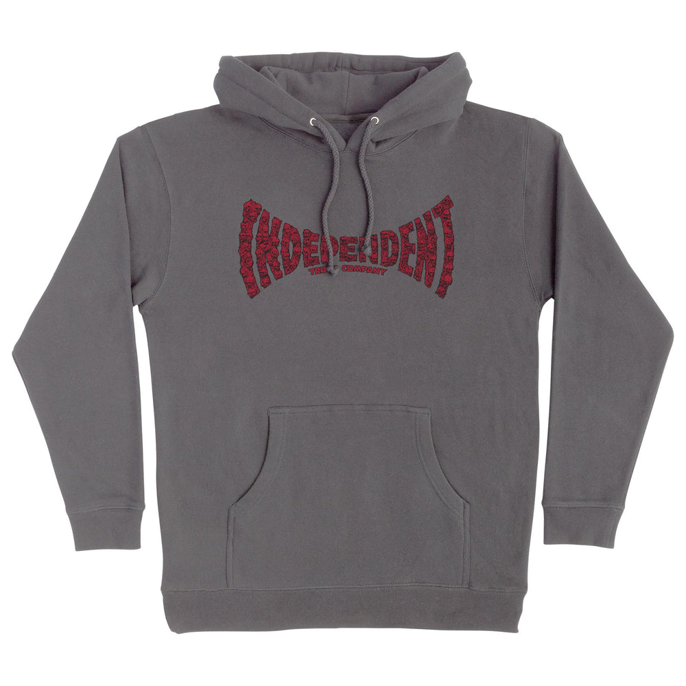 Skull Span P/O Hooded Heavyweight Mens Sweatshirt Black  S
