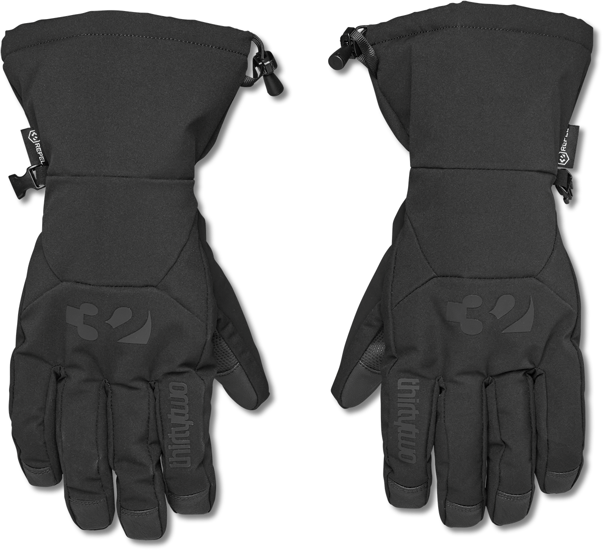 Glove - Bontrager (Arc.) Velocis Windshell Cycling Glove - Black XL