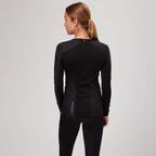 M Women Base Layer Thermo Long Sleeve Shirt Black M