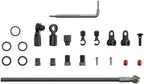 SRAM Disc Brake Hose Kit - Flat Mount, Beveled Banjo, 2000mm