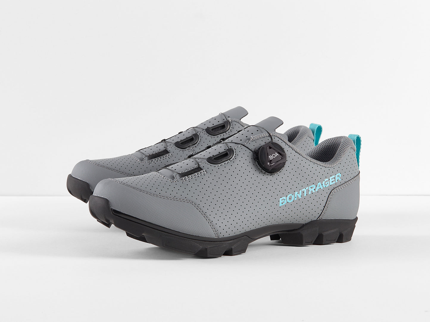 Shoe Bontrager Evoke 39 Quicksilver/Miami Green