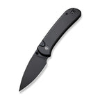 CIVIVI Qubit Black Aluminum Handle Black Stonewashed 14C28N Blade
