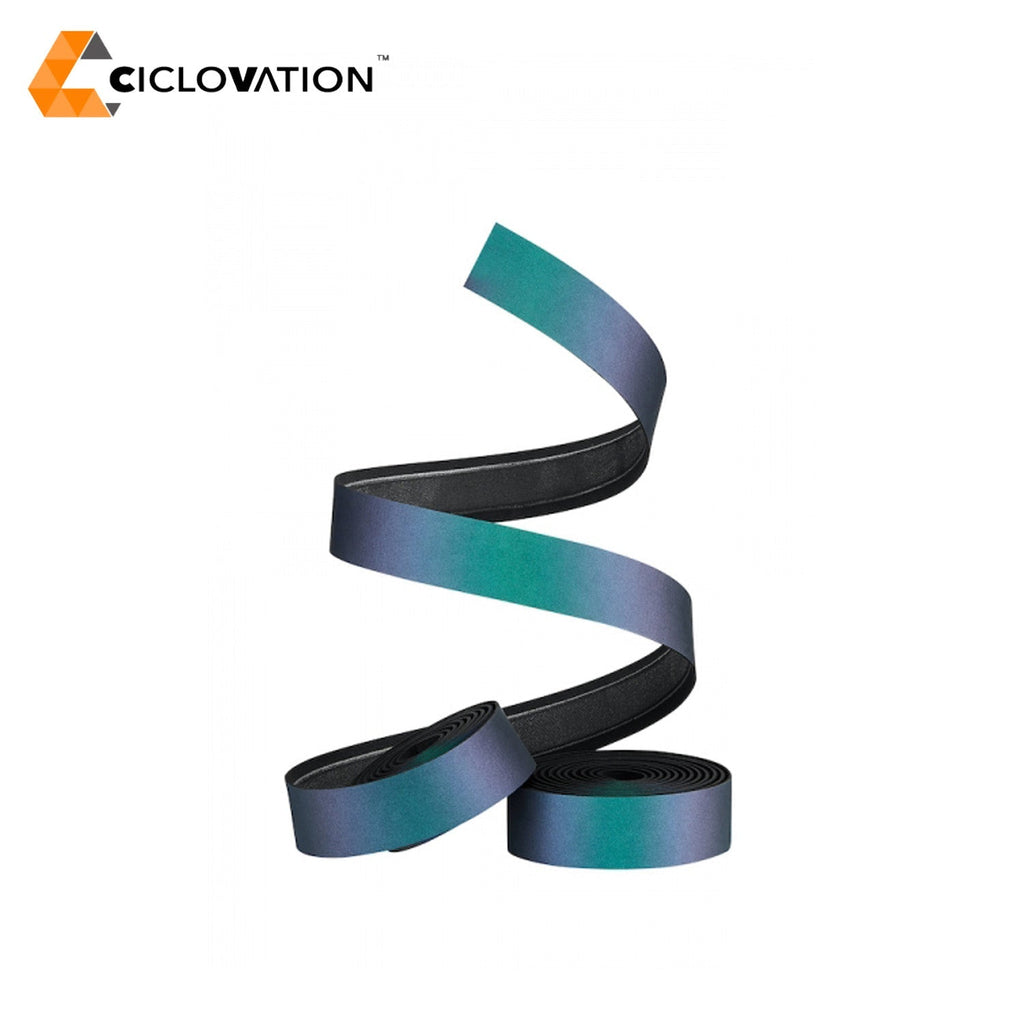 Ciclovation Advanced Poly Touch - Cozmic Haze Bar Tape, Emerald