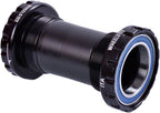 Wheels Manufacturing Italian Bottom Bracket - 29mm DUB Spindle, ABEC 3, Black