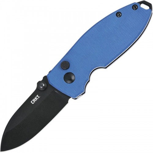 KNAFS-00381 Lander 1 - Purple G10 - Gray Stonewash - Pre-Built