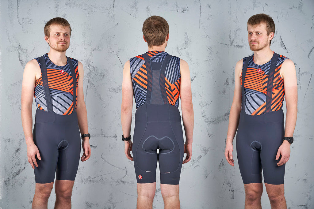 Castelli Espresso Bibshort Men's M Navy
