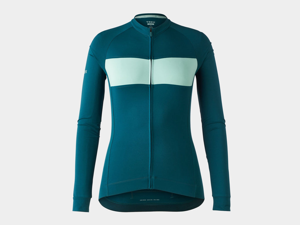Trek Circuit Women's LTD Cycling Jersey, Juniper/Blue Sage M