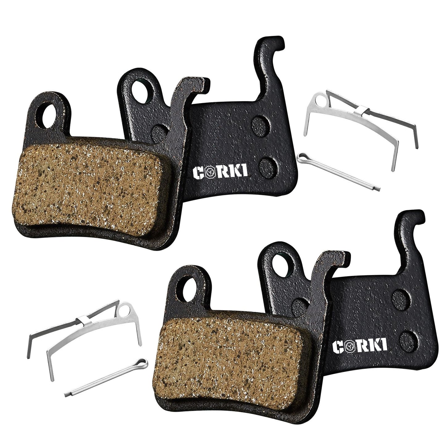 SERFAS 1 PAIR RESIN SHIMANO XTR BR-M965/M966/XT BR-M765/SAINT/HONE/LX BR-M585/DEORE BR M535