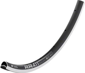 DT Swiss RR 411 Rim - 700, Rim, Black, 32H