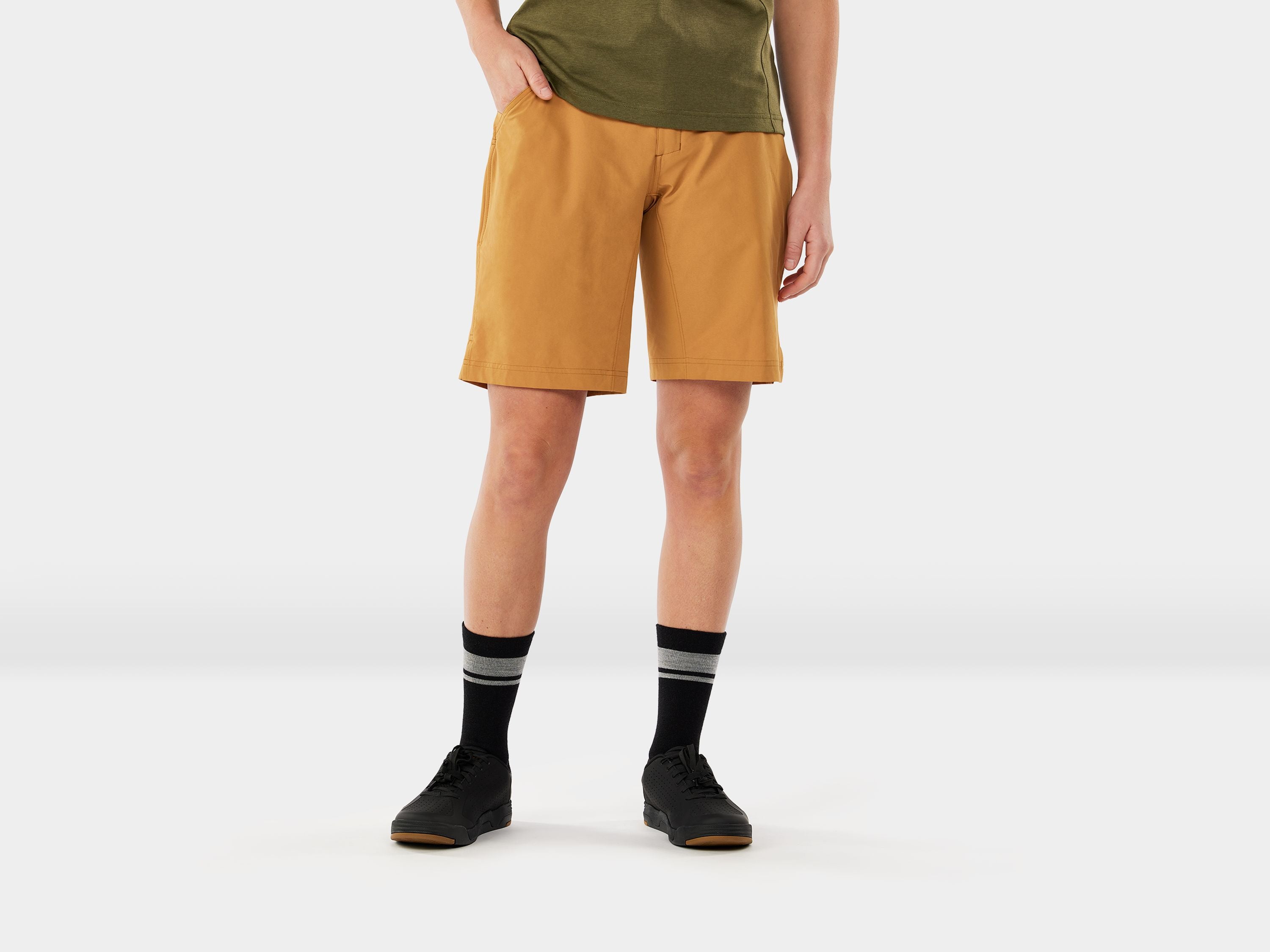 Short - Trek Evoke WOMEN's MTB Shorts -  Dope Taupe M