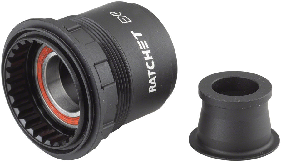 DT Swiss Ratchet Freehub Body - SRAM XD, Standard, Aluminum, Sealed Bearing, Kit w/ End Cap, 12 x 142 mm