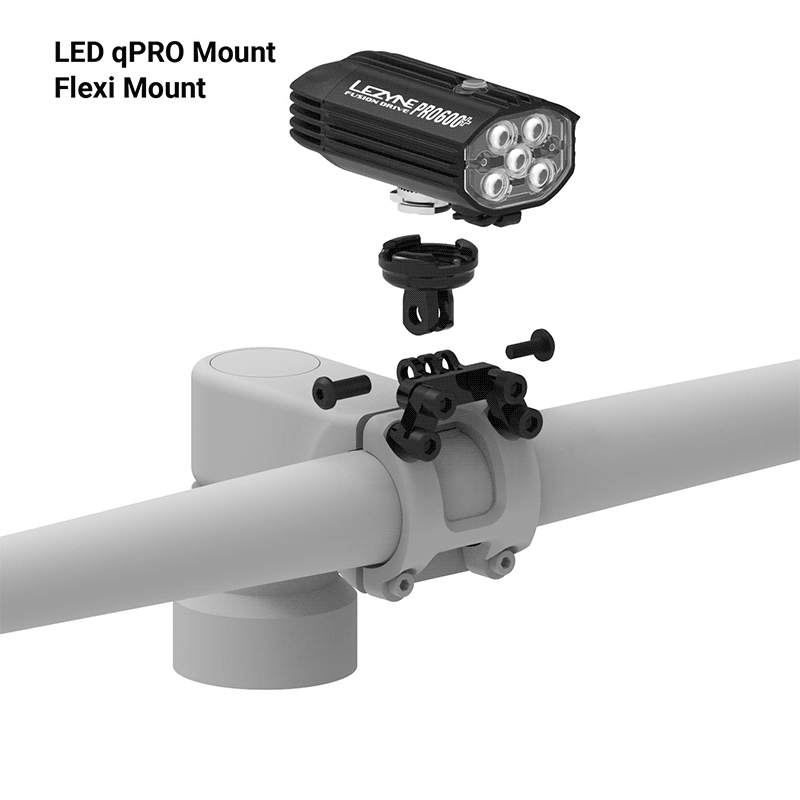 Accessory - Lezyne LED qPRO LightMount - GoPro