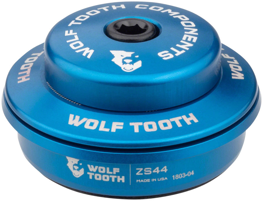 Wolf Tooth Performance Headset - ZS44/28.6 Upper, 6mm Stack, Black