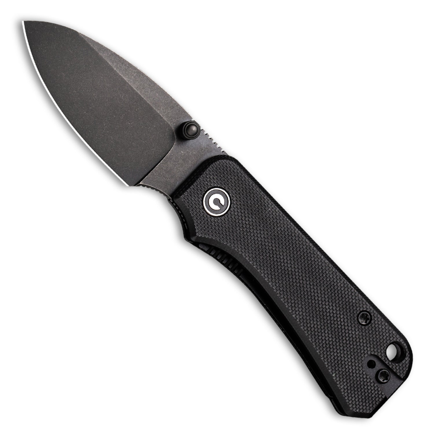 CIVIVI Baby Banter Blue G10 Handle Black Stonewashed Nitro-V Blade