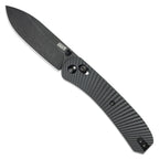 Knafs Lander 2 Pocket Knife - Solar Flare Black - Grey Stonewash - Pre-built