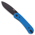 KNAFS- 00374 Lander 1 Pocket Knife - Purple G10 - Black Stonewash - Pre-Built