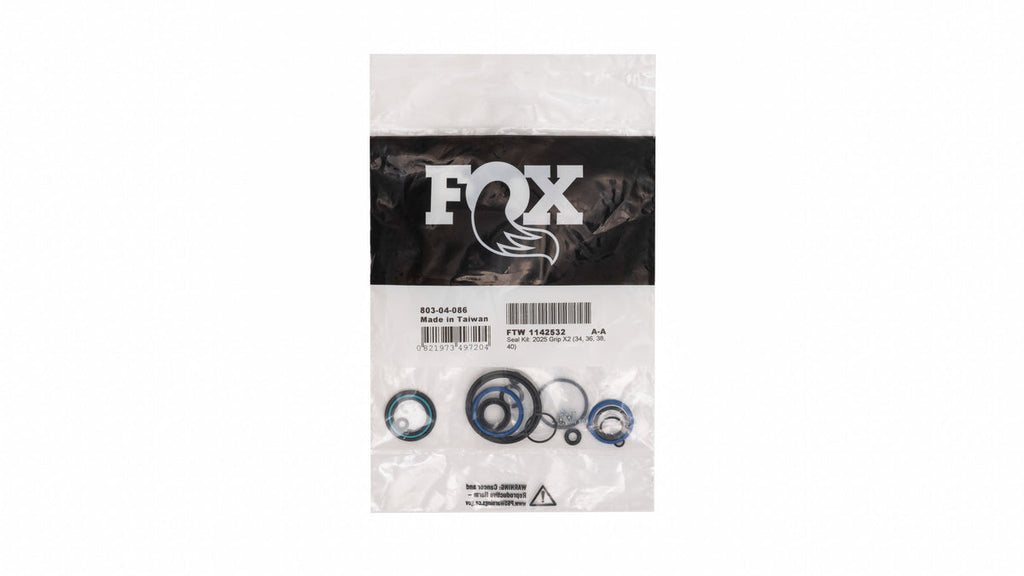 Seal Kit: 2025 Grip X2 (34, 36, 38, 40)