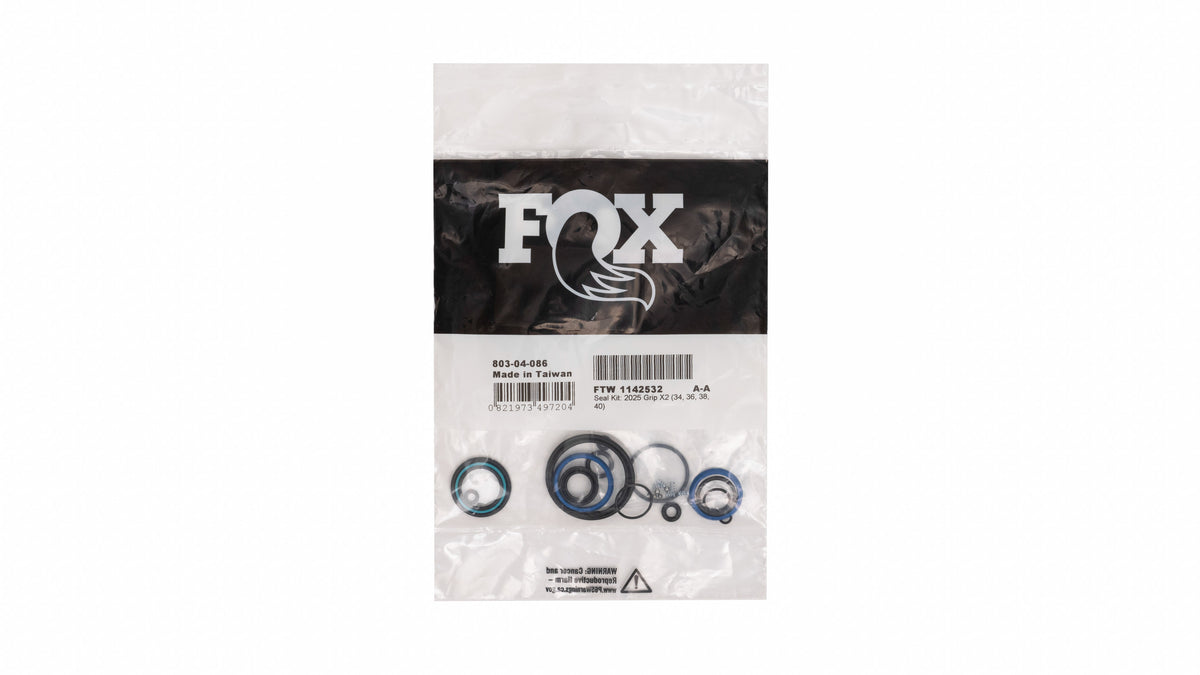 Seal Kit: 2025 Grip X2 (34, 36, 38, 40)
