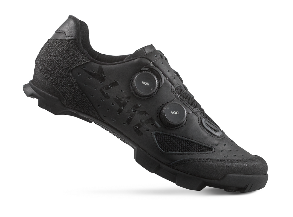 Lake shoes mx238-x , 44, black on black