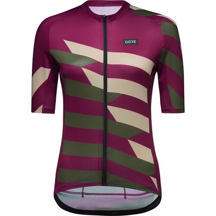 Spirit Signal Chaos Jersey Womens Process Purple/Utility Green M